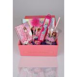 Barbie Dekomus Özel Kutulu "pınk Love" Yeni Sezon Lisanslı Barbıe Pipetli Bardak Ile Okul Kırtasiye Seti - Pembe - 1