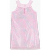 Barbie Desenli Pembe Kız Çocuk Abiye Elbise BRB6SG-ELB6519 - 5 - 6 Yaş