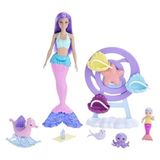 Barbie Dreamtopia Deniz Kızı Bebek ve Çocuk Oyun Alanı, 3 Yaş ve Üzeri, HLC30 - Çok Renkli