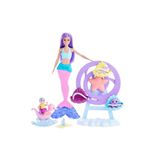 Barbie Dreamtopia Deniz Kızı Bebek Ve Çocuk Oyun Alanı Çok Renkli
