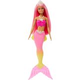 Barbie Dreamtopia Denizkızı Bebekler Pembe Saçlı