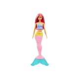 Barbie Dreamtopia Denizkızı Pembe Mavi