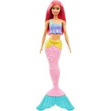 Barbie Dreamtopia Pembe Mavi Denizkızı Oyuncak Bebek Baby Alive Aksesuar Temalı