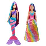 Barbie Dreamtopia Uzun Saçlı Bebekler Deniz Kızı