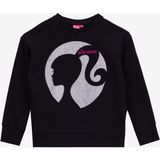 Barbie Düz Kız Çocuk Sweatshırt Brb5Wg-Swt6617, Siyah, 11-12 Yaş
