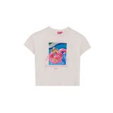 Barbie Ekru Kız Çocuk Baskılı T-Shirt BRB5SG-TST6426