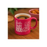 Barbie Enjoy The Ride Lisanslı Pembe Seramik Kupa | 330 ml