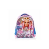 Barbie Extra Okul Çantası, Kız Çocuk, Pembe-Mavi