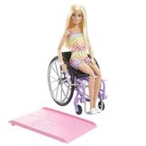 Barbie Fashionistas #194 Tekerlekli Sandalyeli Ve Rampalı Bebek