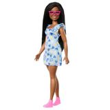 Barbie Fashionistas Doll #229, Down Sendromlu Bebek, Kalp Baskılı Elbise Giyen Bebek, Ulusal Down Sendromu Derneği ile Ortaklaştı