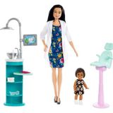 Barbie FXP17 Barbie ve Meslekleri Oyun Setleri dişçi