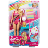 Barbie GHK23 Seyahatte Yüzücü Barbie Oyun Seti