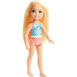 Barbie GLN73-JBG70 Sarışın Denizkızı Atletli Chelsea Tatilde Bebekleri