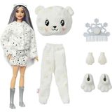 Barbie HJM12-HJL64 Cutie Reveal Snowflake Sparkle Bebekler