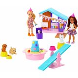 Barbie HJY88 Chelsea Köpekçiğin Doğum Günü Oyun Seti