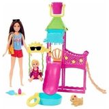 Barbie HKD80 Skipper'ın Su Parkı Eğlencesi Oyun Seti
