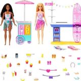Barbie HNK99 Brooklyn ve Malibu Bebekleri Oyun Seti