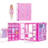 Barbie HXD58 Rüya Gardırobu ve Bebek Oyun Seti