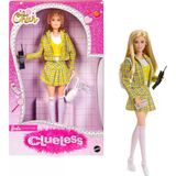 Barbie İmza Sevgili Clueless Bebek, Sarı Ekose Takım Elbise, Sırt Çantası, Cep Telefonu Ve Sürüş Öğr
