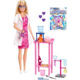 Barbie JCR70 Bilim Uzmanı ve Aksesuarları Kariyer Oyun Setleri