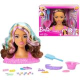 Barbie JFG82 Kahverengi Saçlı Saç Tasarımı Büstü
