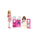Barbie JFL61 Karnaval Bebeği ve Yüz Boyama Oyun Seti