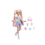 Barbie JFX96 Dream Besties Paten Partisi Malibu Bebek ve Aksesuarları