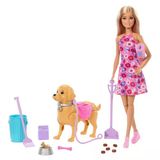 Barbie JJB46 Köpekçiğin Yürüyüş Zamanı Oyun Seti