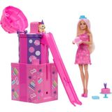 Barbie JKF66 Party Unboxed Parti Sürprizi Doğum Günü Seti
