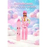 Barbie Kariyer Bebekleri 29 Cm Kış Sporcusu Suyla Renk Değiştiren Snowboard Ve Mesleki Aksesuarlar