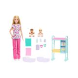 Barbie Kariyer Bebekleri Çocuk Doktoru Oyun Seti JMK12