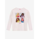 Barbie Kız Çocuk Baskılı T-Shirt Brb5Wg-Tst6022, Ekru, 5-6 Yaş