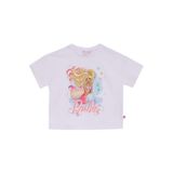 Barbie Kız Çocuk Pembe Beyaz Desenli Pijama Takımı, 7-8 Yaş, 5003206682, Pembe - Beyaz, kız-çocuk