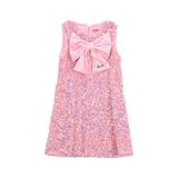 Barbie Kız Çocuk Pullu Abiye Elbise, 3-4 Yaş, 5003274401, Gül Kurusu, Kız Çocuklar