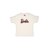 Barbie Kız Çocuk T-Shirt - L1773-G Krem