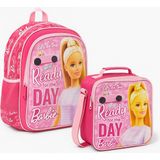 Barbie Kız Okul Çantası Kız Çocuk Beslenme Çantası Kız Çocuk Okul Çantası - Çok Renkli