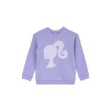 Barbie Lila Kız Çocuk Baskılı Relaxed Sweatshirt BRB6WG-SWT6689 - 9 - 10 Yaş