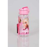 Barbie Lisanslı Matara 500 ml Pembe Renkli Sızdırmaz Tasarım ile Çocuklar İçin