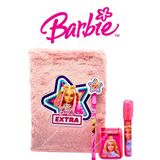 Barbie Lisanslı Pembe Hatıra & Günlük Defteri Çizgili Ve Kalem Seti