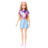 Barbie 'Malibu' bebek Çıkarılabilir klasik elbisesi ve güneş gözlüğü gibi aksesuarlarıyla Barbie Mysteries: Beach Detectives, JFV63