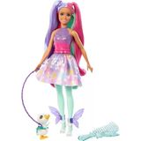 Barbie - Masalsı Kıyafeti Ve Hayvan Dostu Bebek, Barbie A Touch Of Magic"Den Esinlenilmiştir, The Gl