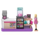 Barbie Mini Barbieland Bebek ve Oyun Seti - Pasta Dükkanı JCR31