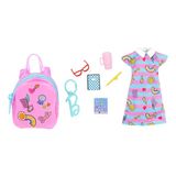 Barbie Mini Çanta Aksesuarları Okul Temalı Set