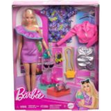 Barbie Moda Bebek ve Kıyafet Aksesuar Seti - Şık Kombinler