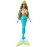 Barbie Model Bebek Deniz Kızı Temalı Renkli Saçlı 3 Yaş ve Üzeri Kız Çocuklar İçin