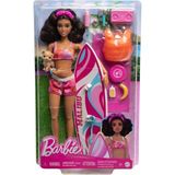 Barbie MTL-HPL69 Pembe Sörf Yapıyor Oyun Seti