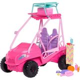 Barbie Mysteries: Beach Detectives Oyun Seti, Oyuncak Plaj Arabası Ve Plaj Sandalyesi Ile Havlu Dahi