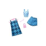 Barbie 'nin Kıyafetleri 2'li Paket FYW82 - Mavi Elbise Hrh45