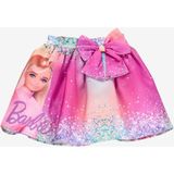 Barbie Normal Bel Normal Çok Renkli Baskılı Kısa Kız Çocuk Etek BRB5WG-ETK6101