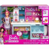 Barbie Oyuncak Barbienin Pasta Dükkanı Oyun Seti